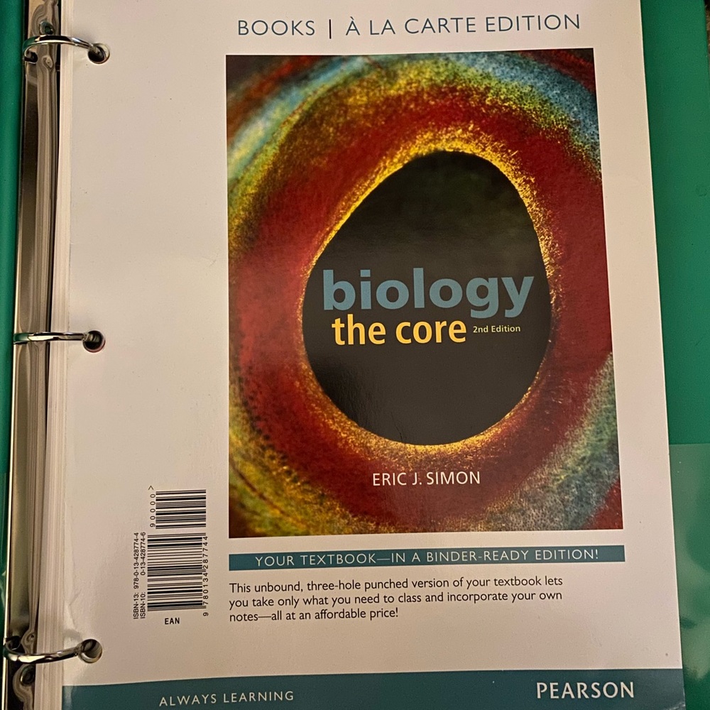 Biology the core 2nd edition by Eric Simpson